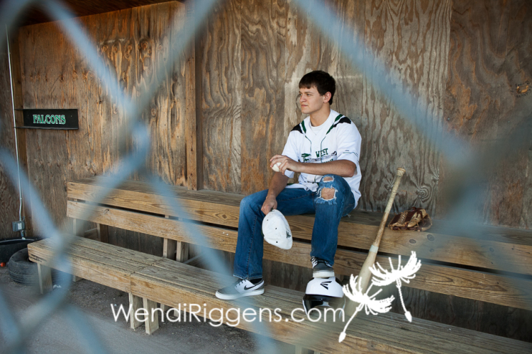 High School Seniors Baseball Star West Burlington Iowa