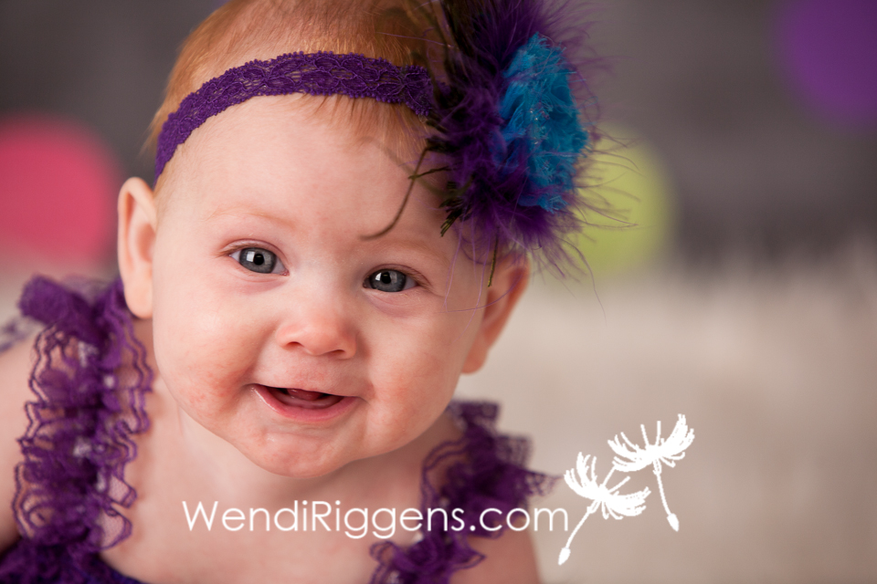 Aubrey is 6 months old!