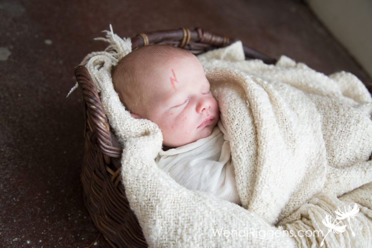 Harry Potter Newborn Session